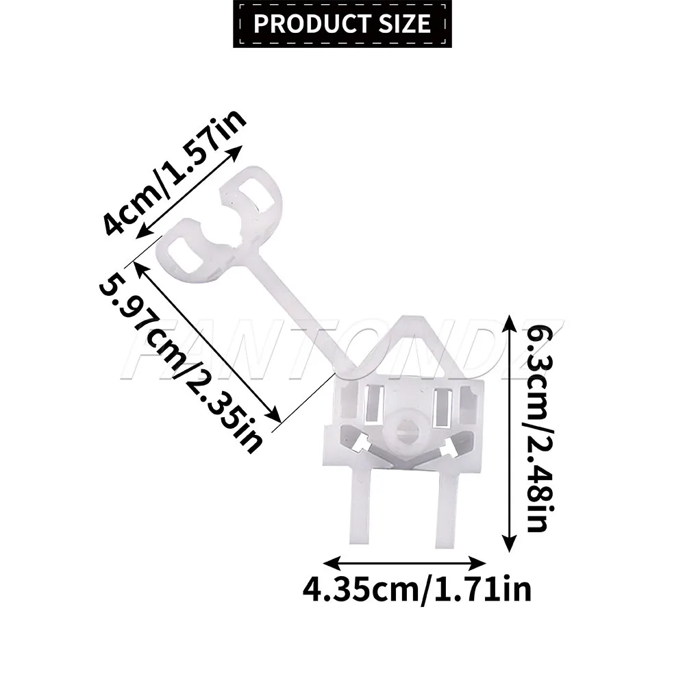 Front Left Or Right Hand Side Door Window Regulator Clip For Fiat Panda 2003-2012 71744327 71741287 Window Regulator Clip