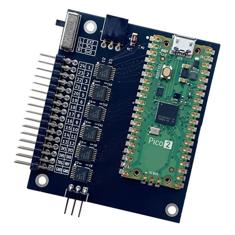 AT13 2X محلل المنطق V6.0 RP2350 Pico 2 400Mhz 24 قناة برنامج محلل المنطق متاح لنظام التشغيل Windows وOSX وLinux #6