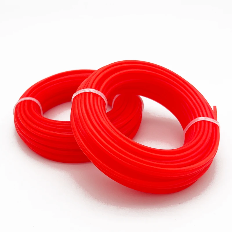Gasoline Brushcutters Accessories Cylindrical Cutting Rope 2.4mm Trimmer Line for Brush Cutter Head