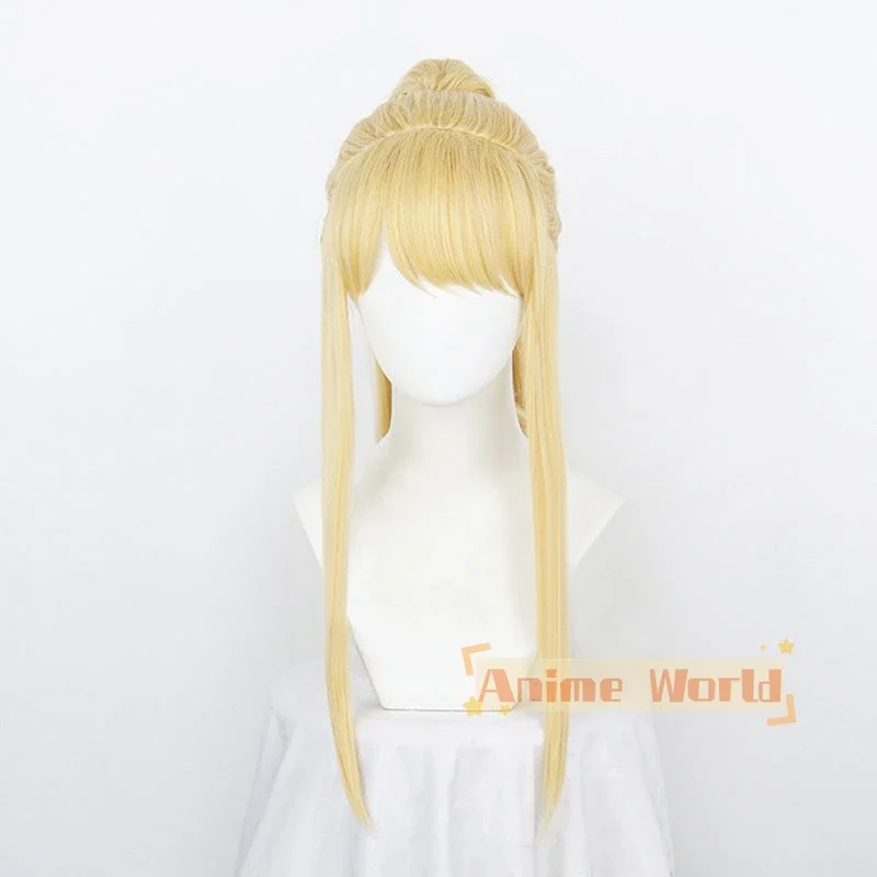 Fullmetal Alchemist Winry Rockbell Cosplay Wig Halloween Synthetic Hair Heat