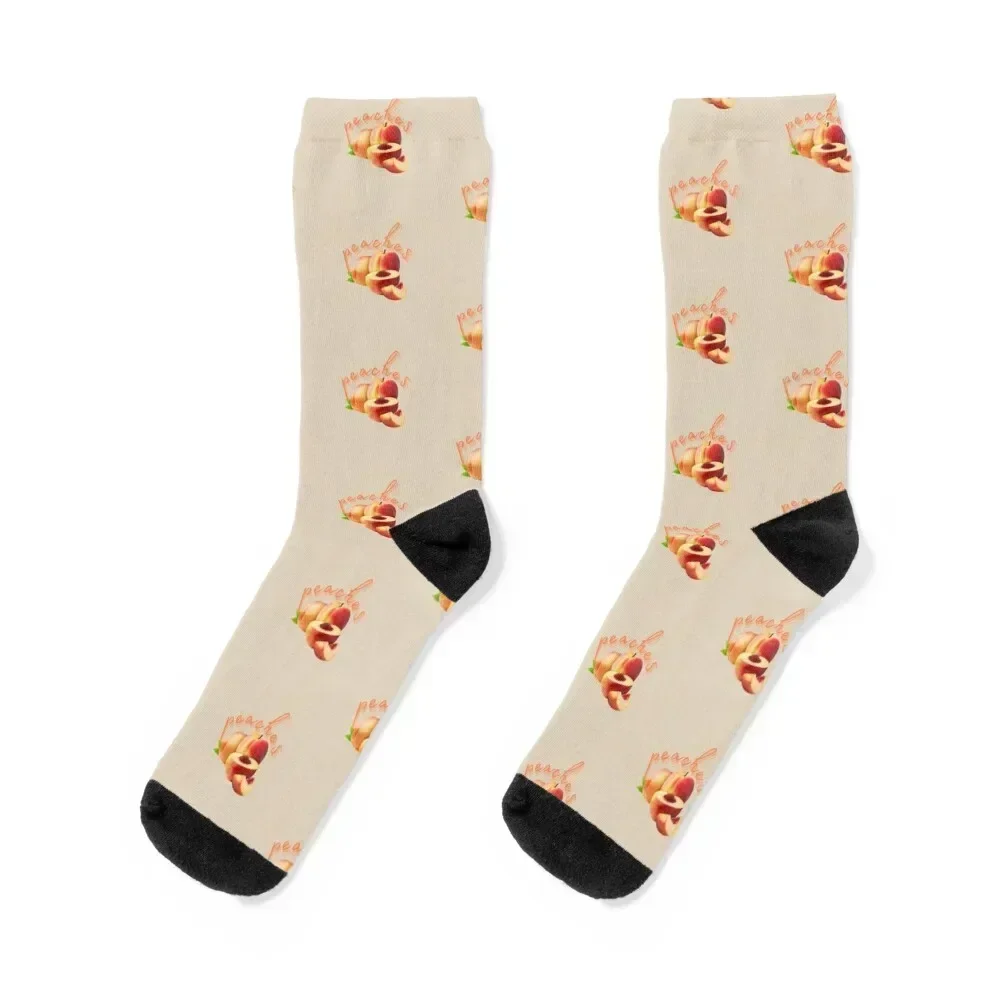 

Peaches Socks golf kawaii man summer Socks Women Men's