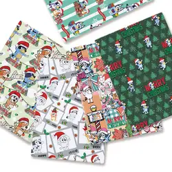 Bluey fabric 140x50CM Cartoon cotton fabric Patchwork Tissue Kid Home Textile Sewing Doll Dress Curtain Polyester cotton Fabric