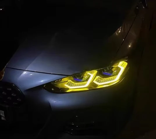 Car Accessories LED Headlight Light For BMW G22 G26 G82 M4 2020-2025 DRL Projector Front Headlamp Turn Signal Lamp Plug & Play