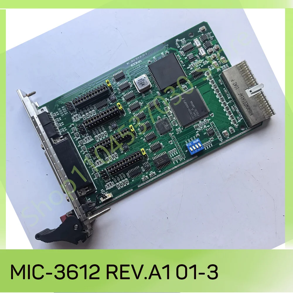 4-way RS-422/RS-485 serial port MIC-3612 REV.A1 01-3