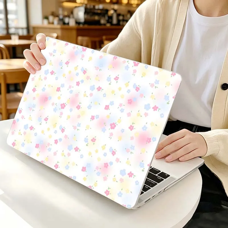 Colorful Star Pattern Cover For Apple MacBook Air Pro 13.3 14.2 15.3 11.6 12 16 13 inch Laptop Protective Case Hard Shell