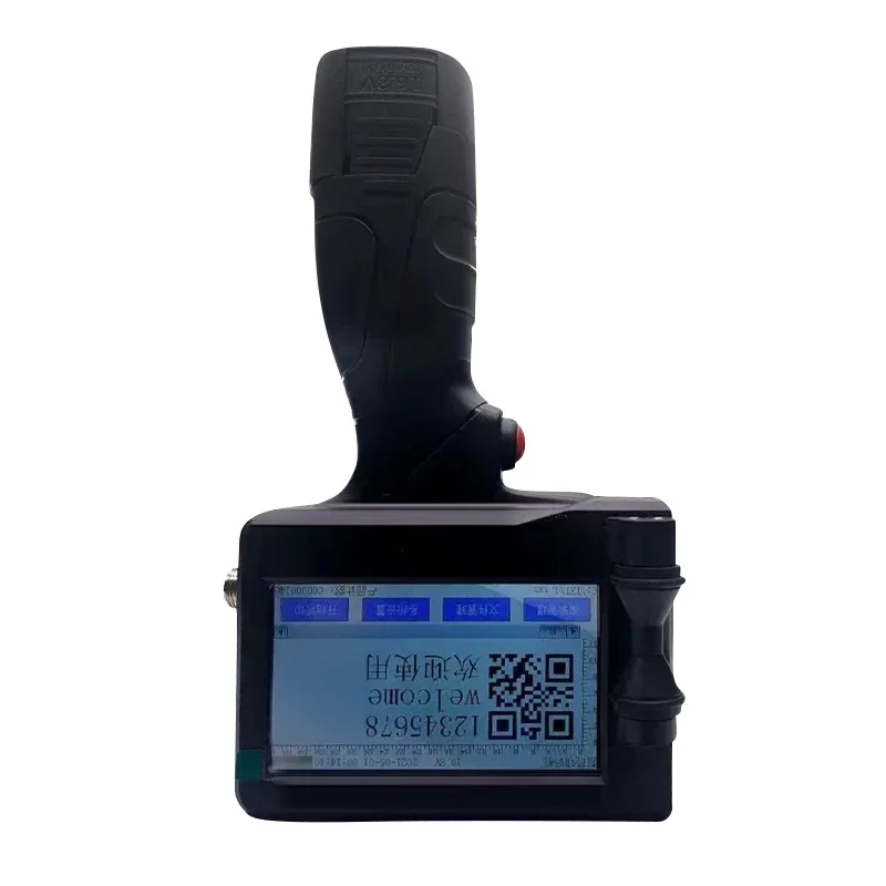 Imagem -03 - Portátil Handheld Inkjet Printer Data de Produção Barcode Label Coding Machine Número do Lote qr Secagem Rápida Cartucho de Tinta 2588 Plus