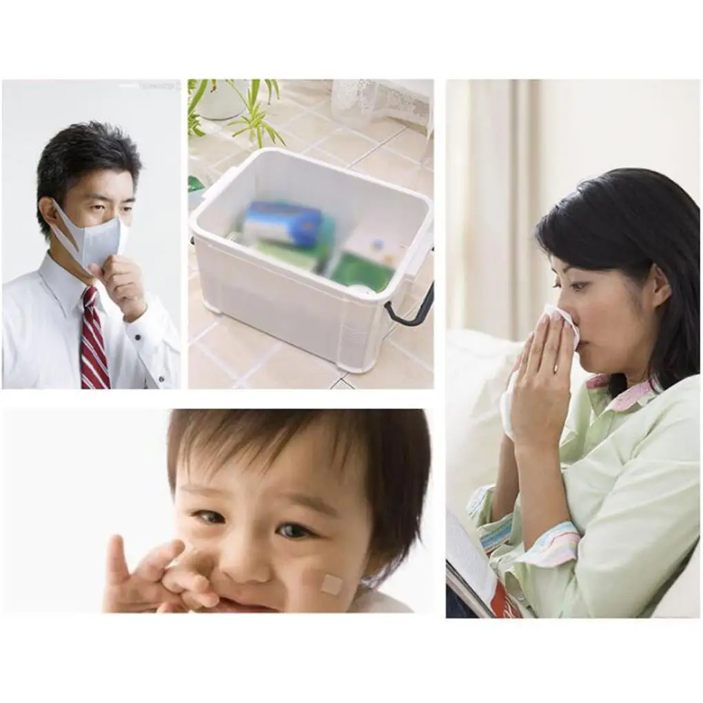 أدوات الإسعافات الأولية، حافظات تخزين مقاومة للغبار، حقيبة طبية للإمدادات المنزلية #2