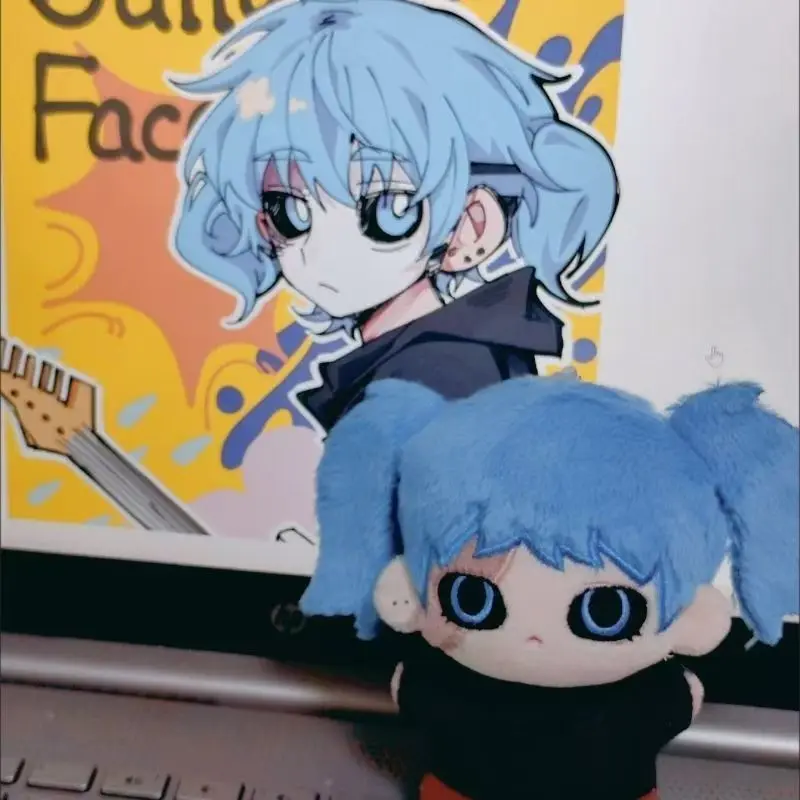 لعبة جديدة سالي الوجه تأثيري أنيمي أفخم 10 سنتيمتر لطيف محشوة الجسم بلوشي الكرتون قلادة هدايا عيد الميلاد