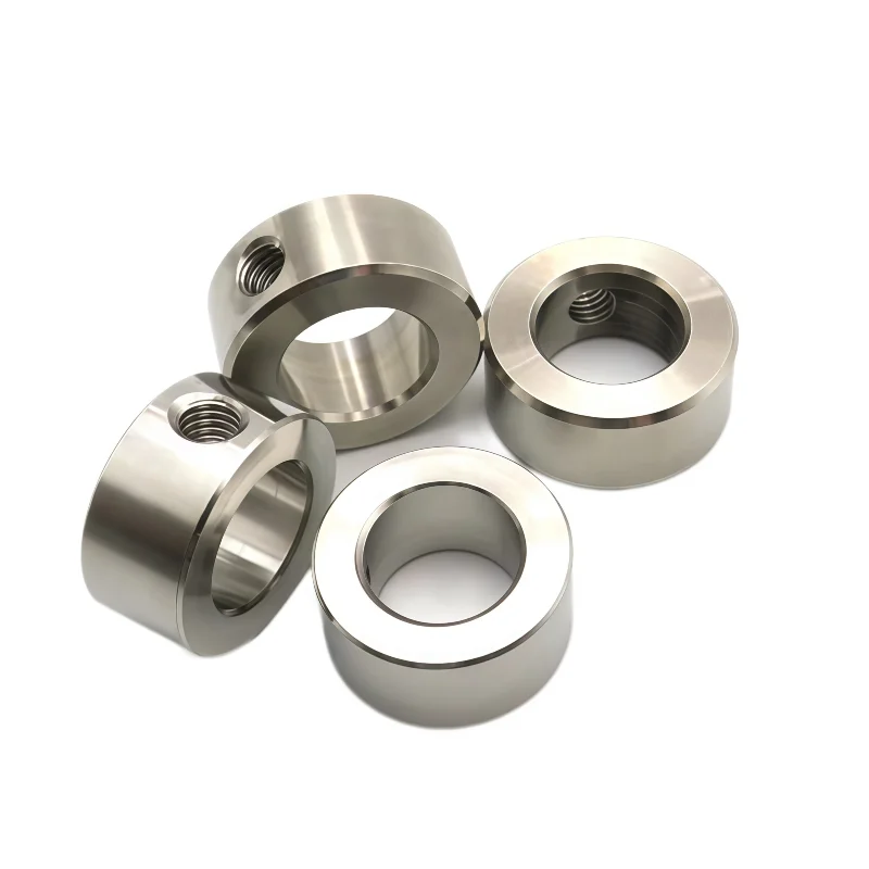 Stainless Steel Single Hole Limit Ring Fixing Ring Optical Shaft Adjustment Ring Positioning/Thrust Ring