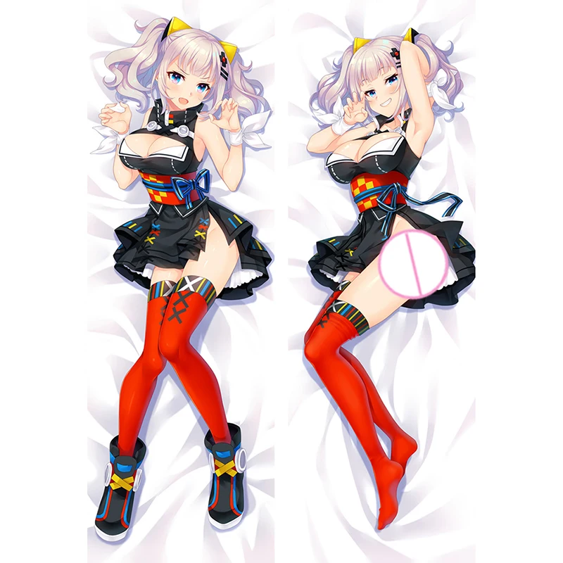 Dakimakura Anime Pillow Cover Kaguya Luna Double Sided Print 2Way Cushion Bedding Festival Gifts Gifts