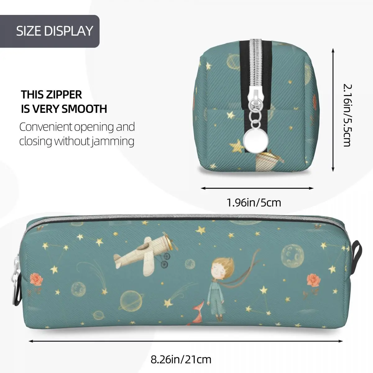 Cute The Little Prince Pencil Case Pencil Box Pen for Girls Boys Big Capacity Bags Students School Gifts Stationery