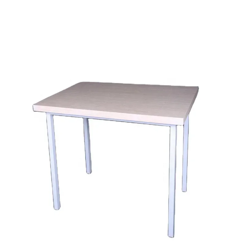 

#F Home furniture metal frame restaurant glass dining table and chairs set