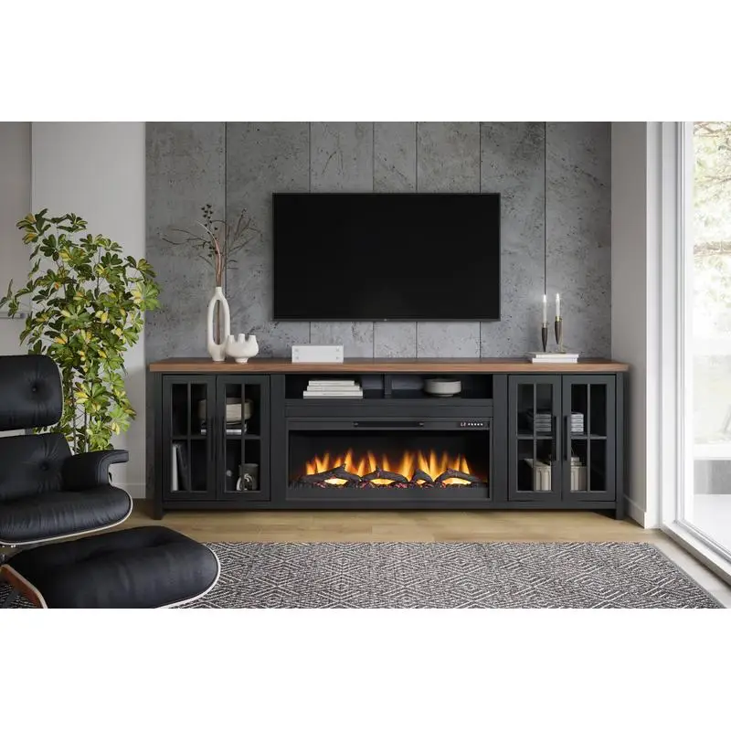 97" Fireplace Tv St… - image