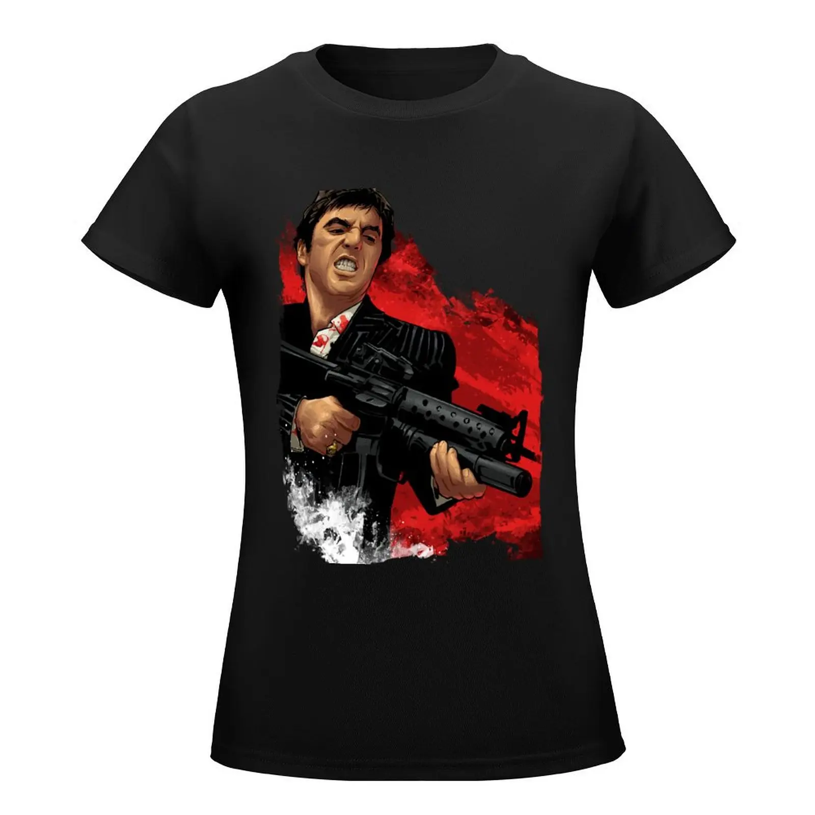 Scarface T-Shirt vintage clothes cute clothes Woman clothing