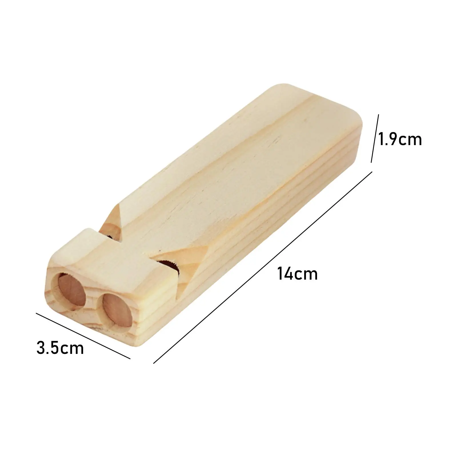 Kids Wooden Train Whistle Toy Musical Train Whistle Teaching Aid Learning Activities Solid Wood Train Whistle Wooden Whistle