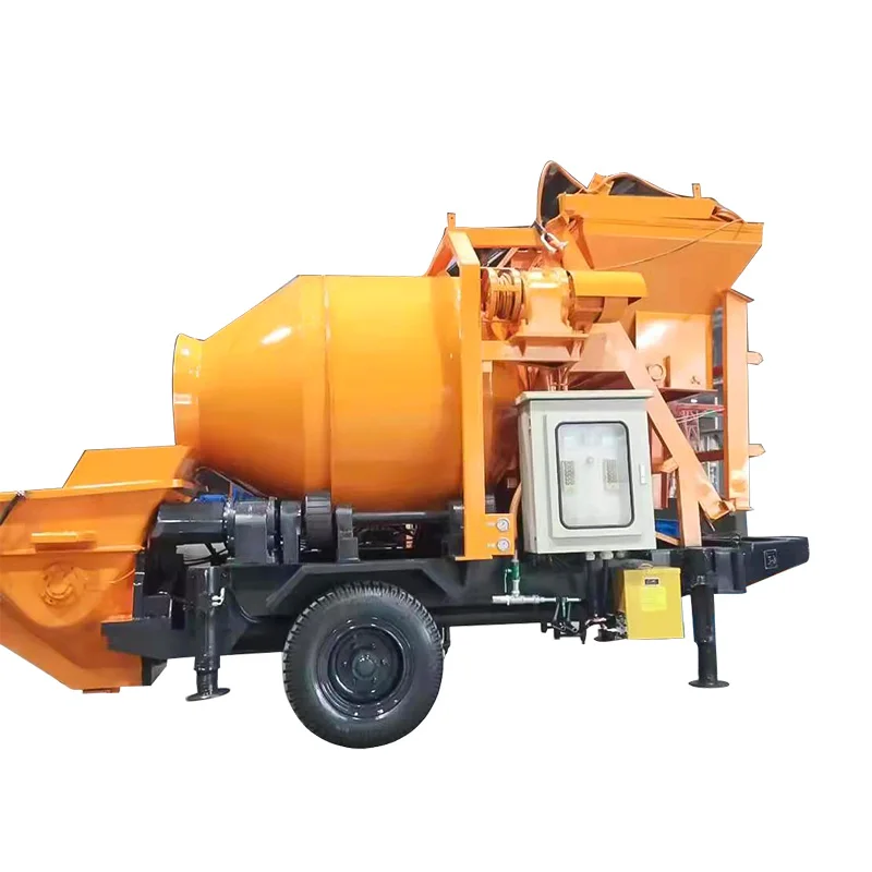 YG Concrete Mixer With Pump Diesel Manufacturer Supply Diesel Concrete Pump With Mixer for sale concrete mixing combine pump