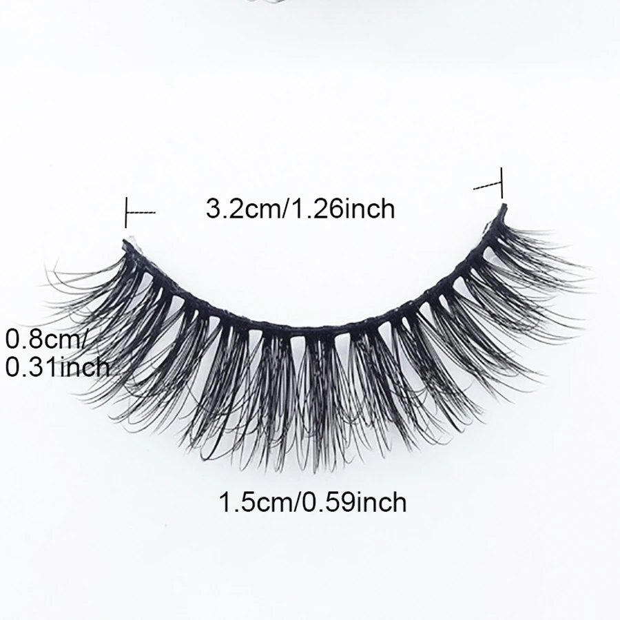 5 أزواج من الرموش الصناعية المنفوشة بشكل طبيعي، رموش طويلة ساحرة، مثالية للهالوين، لإنشاء مظهر عصري #4