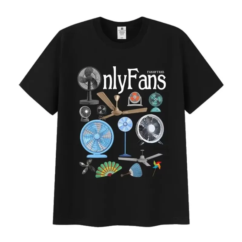 Fun OnlyFans Emojis T-shirt Men's T-shirt Summer New Product Suitable for Both Men and Women