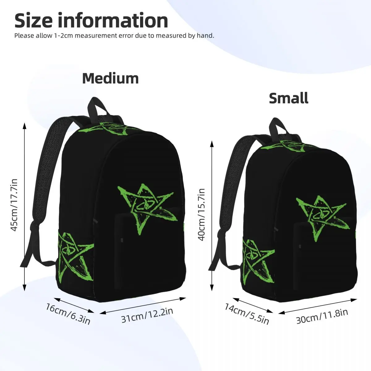 Cthulhu Monster Fantasy Ar Backpack Daypack Large Capacity Kids BookBag School Bag Shoulder Bags for Men Women