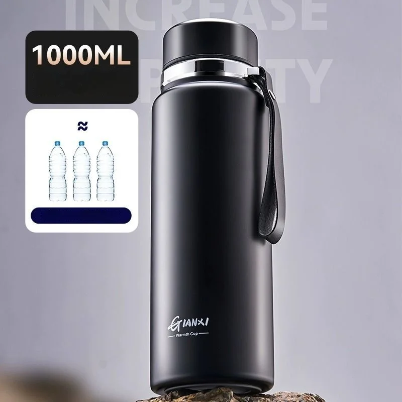 GIANXI 24-hour Cold Cup Thermos Cup Stainless Steel Thermos For Hot Coffee Vacuum Thermos Large Capacity Portable Travel Cup