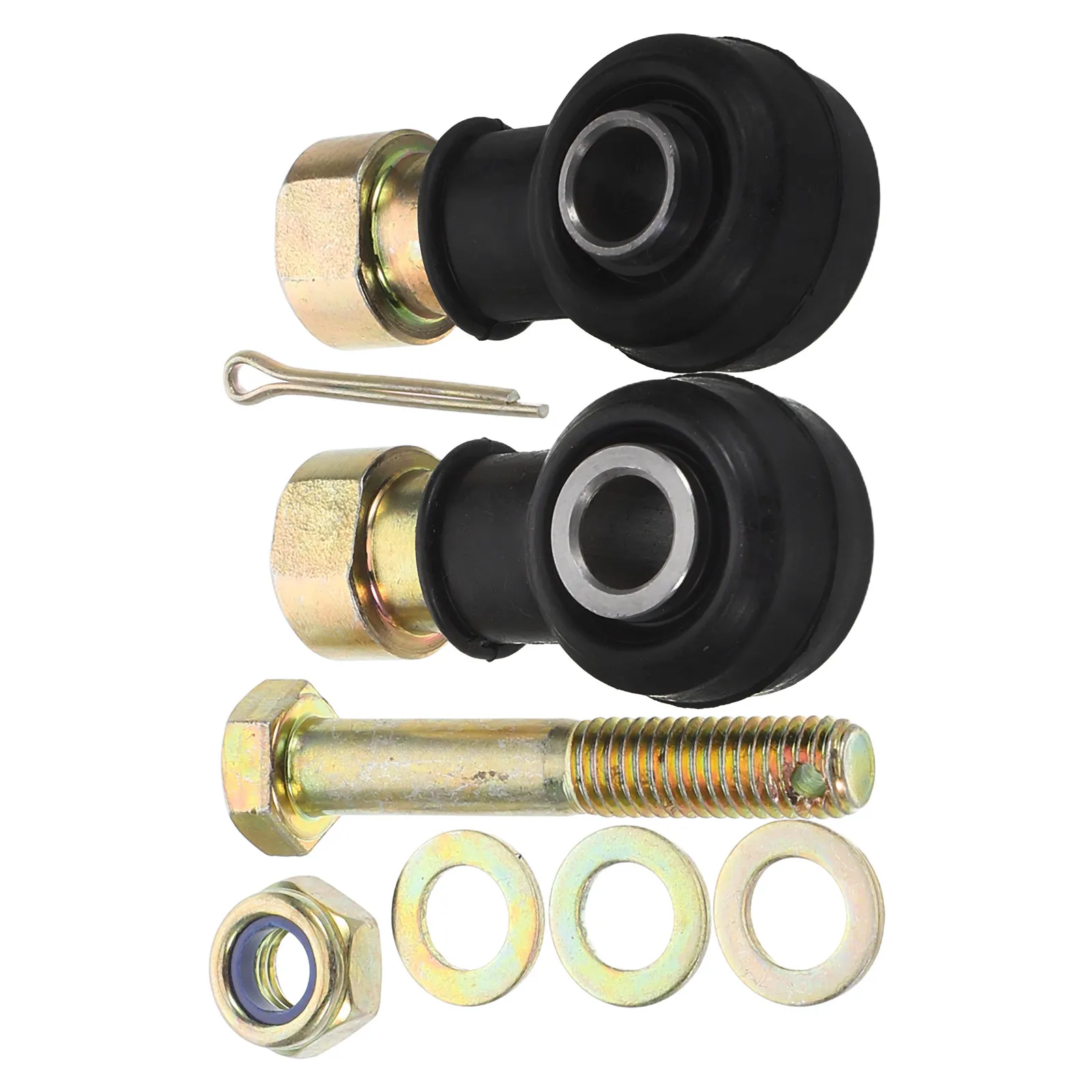 1Pair Motorcycle Ball Joint Premium Alloy Construction Suspension Component Arctic for Enhanced Stability Durability