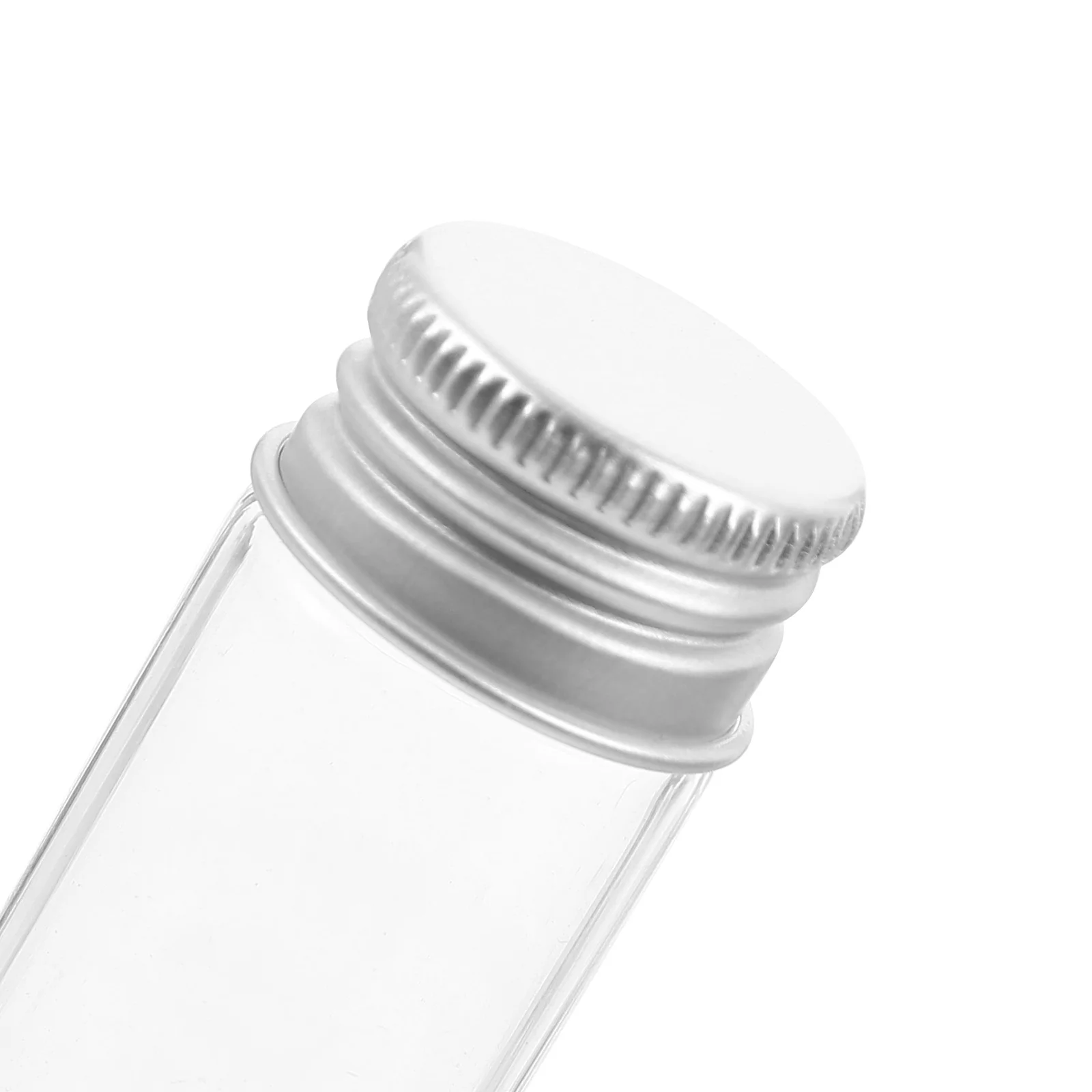 

20Pcs Reusable Clear Glass Bottles Small Transparent Storage Jars with Lids Leakproof for Candy Tea Storage Glass Jars