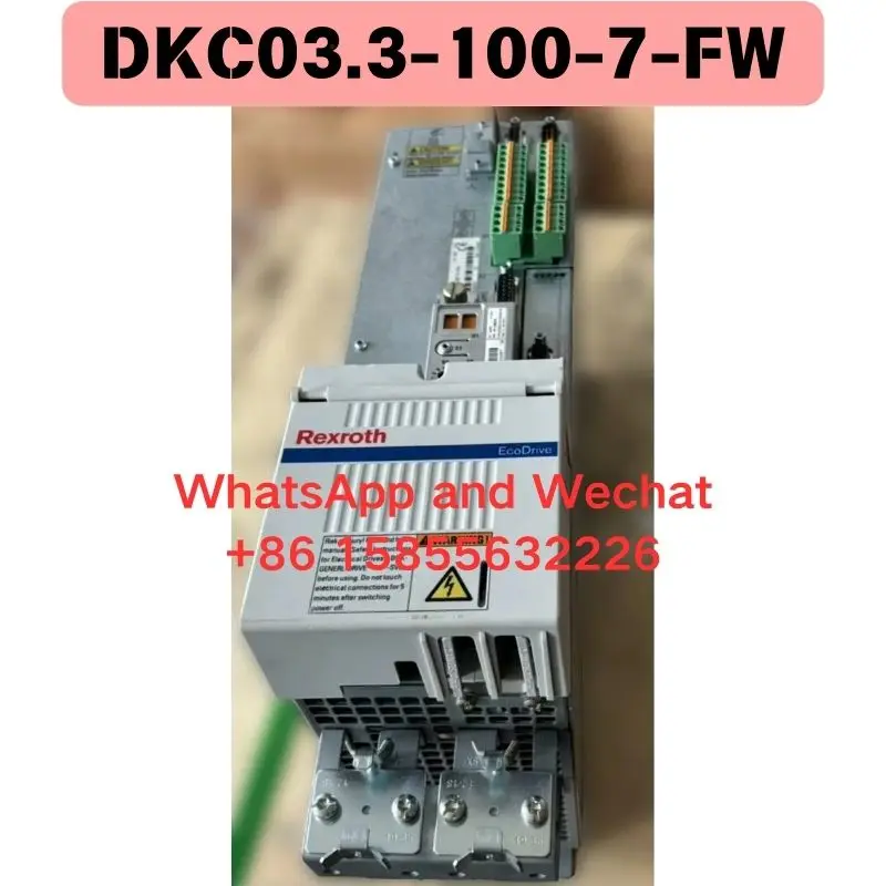 Used DKC03.3-100-7-FW drive Functional test OK