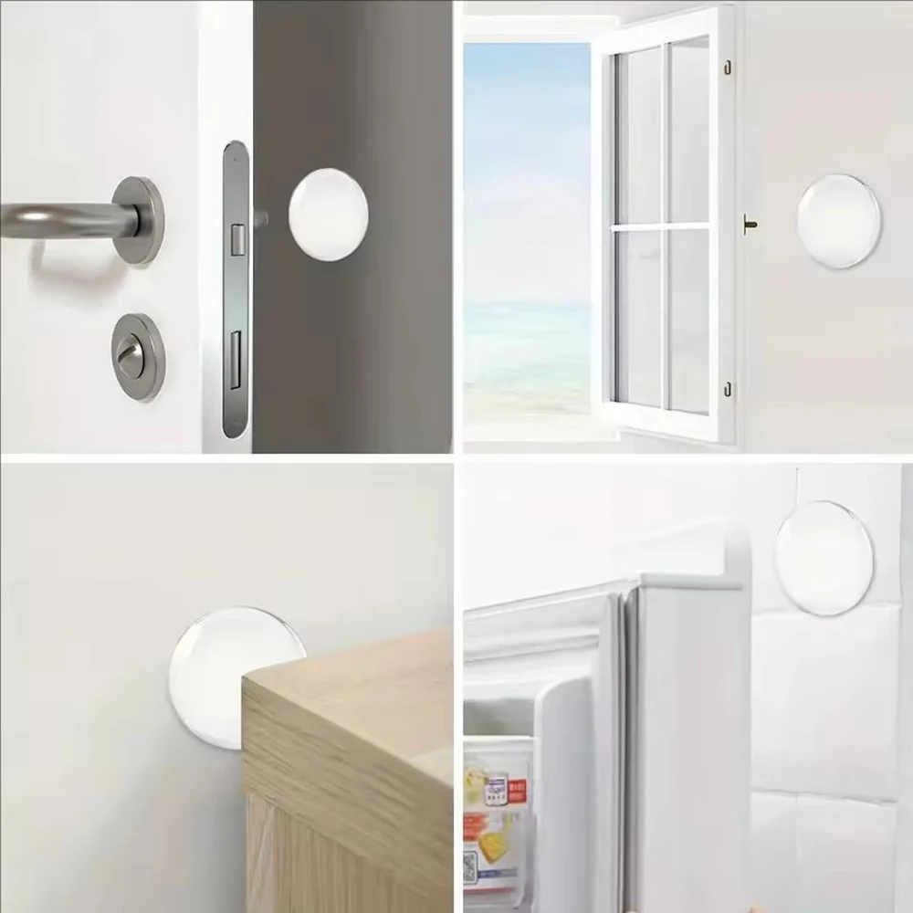 Protector de pared para manija de puerta con silenciador de goma para gatos y perros - imagen 5