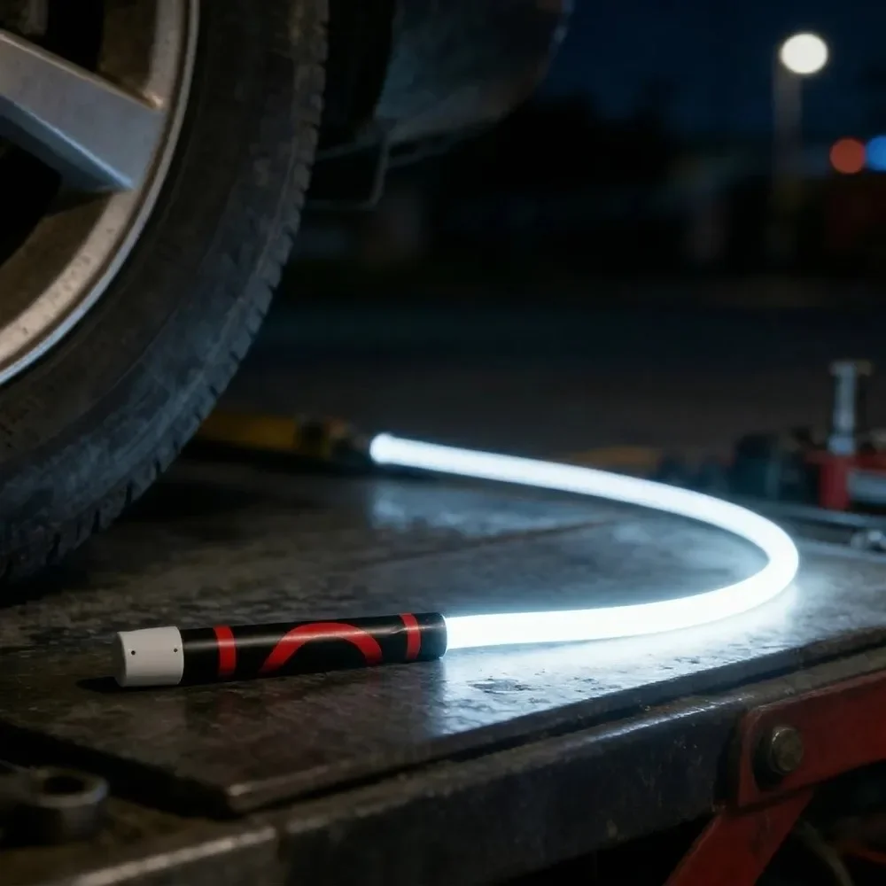27Inch LED Flashlight Stick High Lumens 3 Brightness Modes Flexible Flashlight Stick Rechargeable Portable LED Work Lights