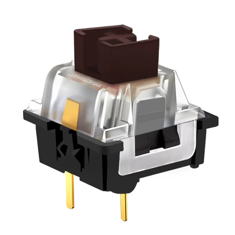 Redragon Smd Rgb Mx Switch 3pin Clicky Lineaire Tactiele Stille Rood Blauw Zwart Bruin Paars Switche Voor Achtergrondverlichting Mechanisch Toetsenbord