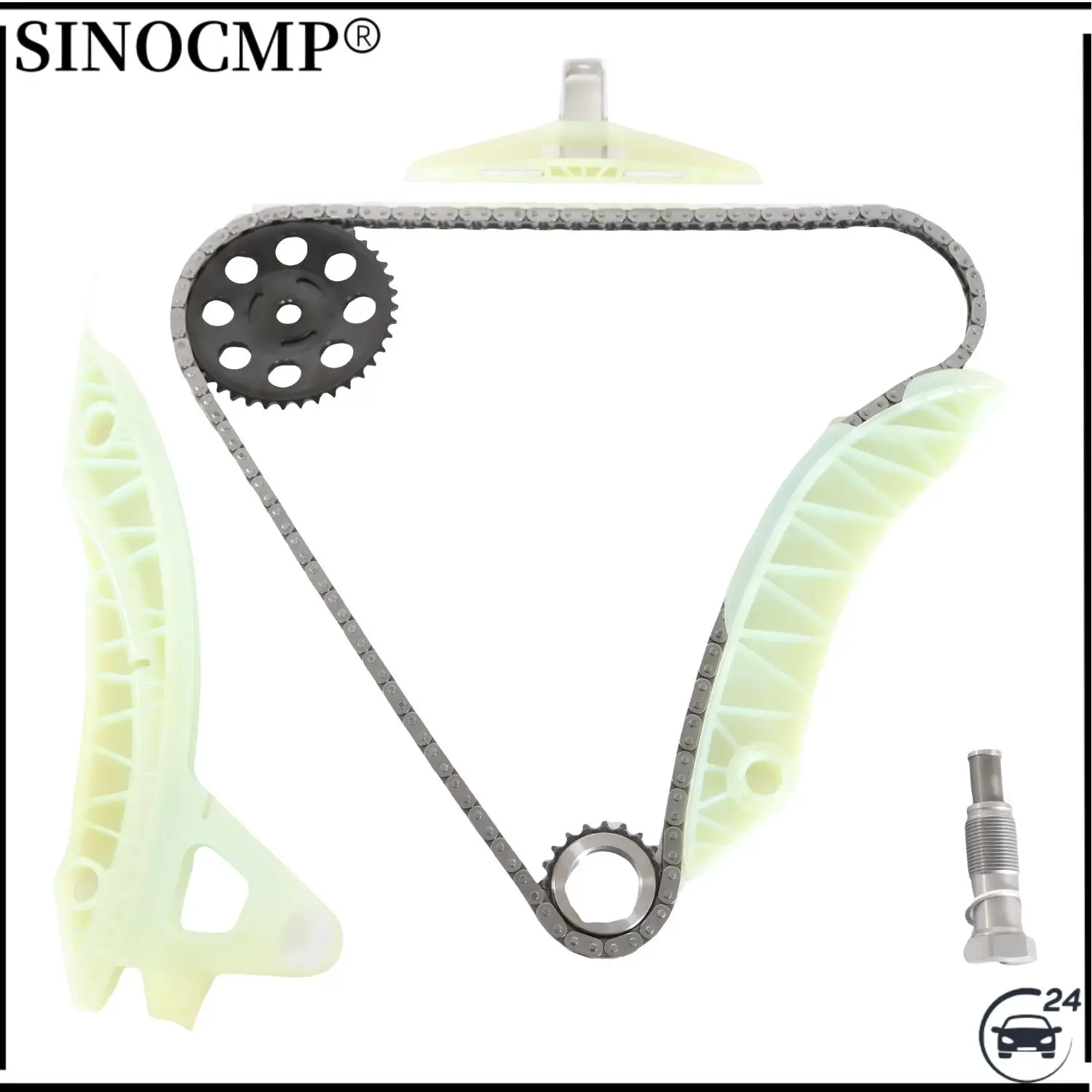 

N14B16C Комплект цепи ГРМ двигателя автомобиля для 2007-2012 MINI COOPER S R56 R57 R55 R58 N14B16 1.6L Turbo 1598CC L4 DOHC TURBOCHARGED