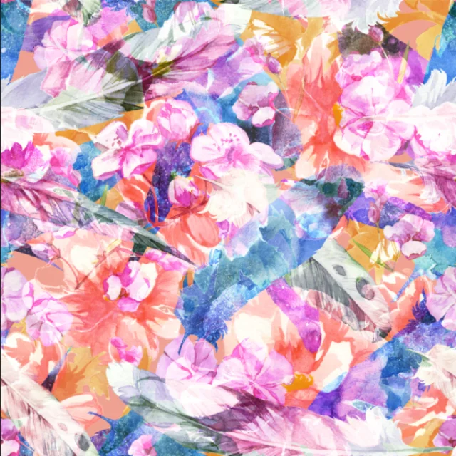 Quick Delivery Custom Digital Printed Poplin Cotton Woven Fabric For Clothes