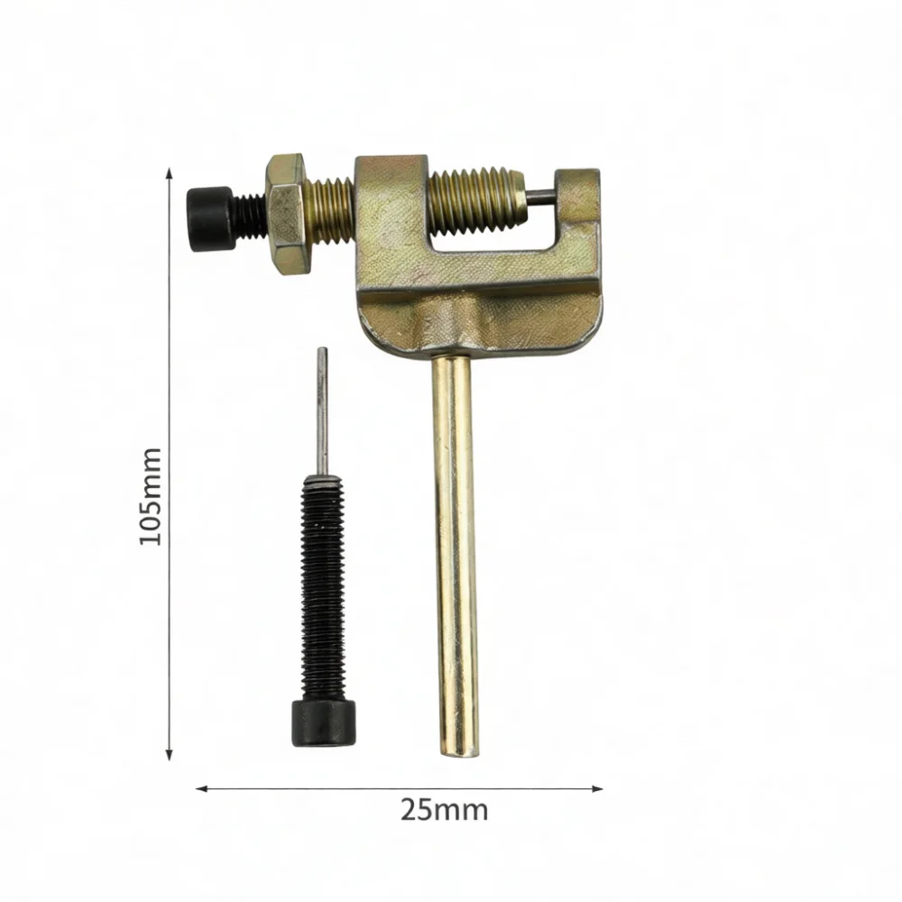 Industrial Chain Breaker Link Removal Tool Motorcycle Tricycle Harvester Equipment Carbon Steel Repairing Maintenance
