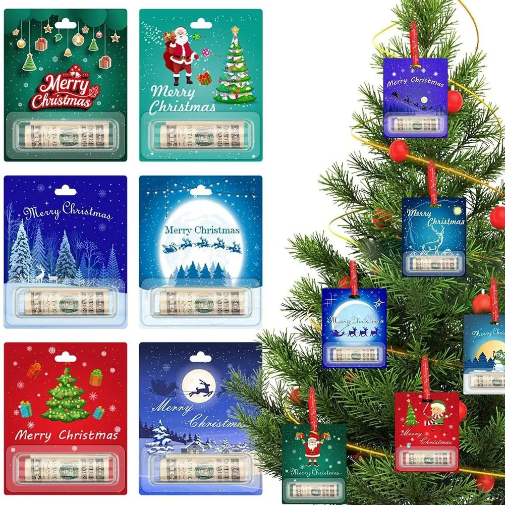 Christmas Money Holder Ornaments For Gifting Cash Unique Designs Of Money Gift Card For Christmas Tree Hanging Pendant U7n2