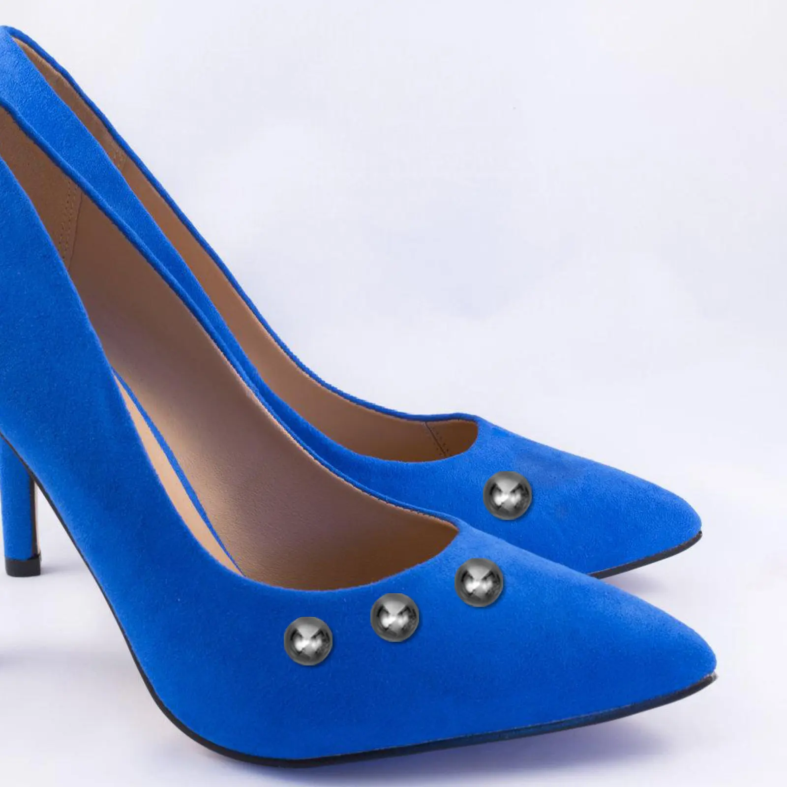 10Pcs Mushroom Rivets Round Metal Studs Punk Spikes for Denim Clothing Handbags Jackets Decorations Rivets