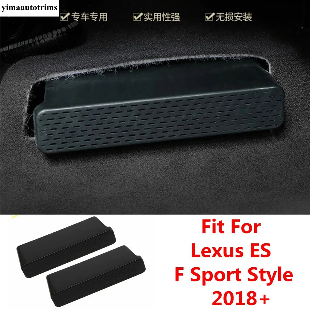 

Seat Under Floor AC Air Conditioning Vent Anti-blocking Dust Cover Protection Accessories For Lexus ES F Sport Style 2018 - 2023