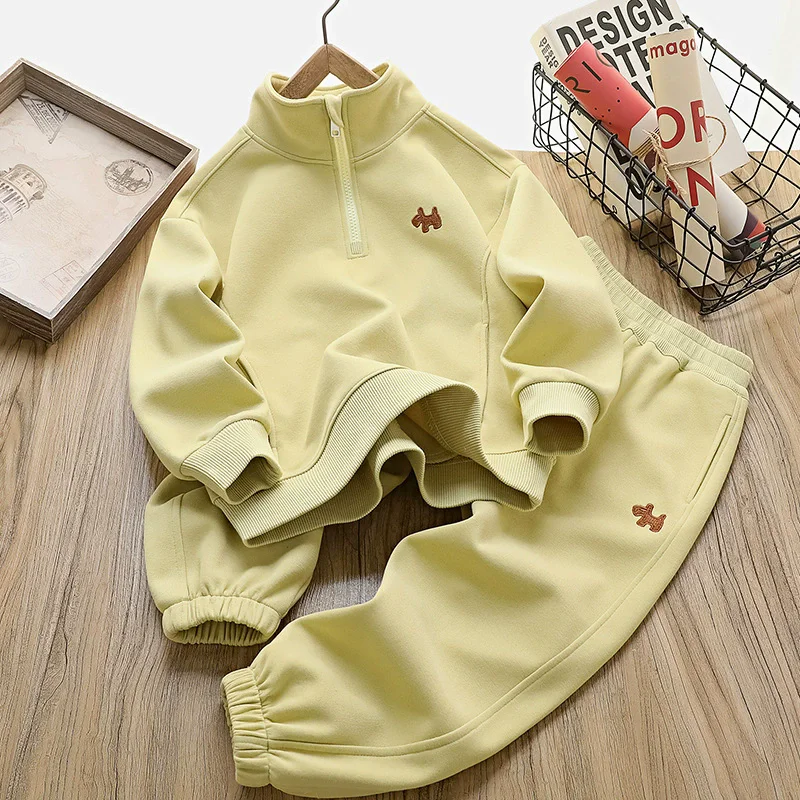 iyeal-boys-spring-autumn-solid-color-sweatshirt-coat-pants-outfit-for-jogging-kids-boys-sportwear-casual-clothing-sets