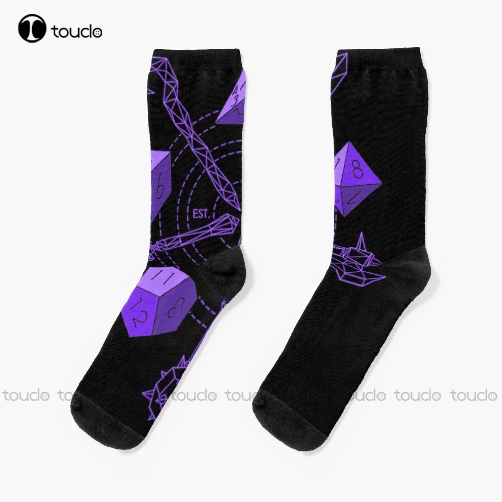 New Roleplayer - Choose Your Purple Weapon Socks For Men Personalized Custom Unisex Adult  Teen Socks