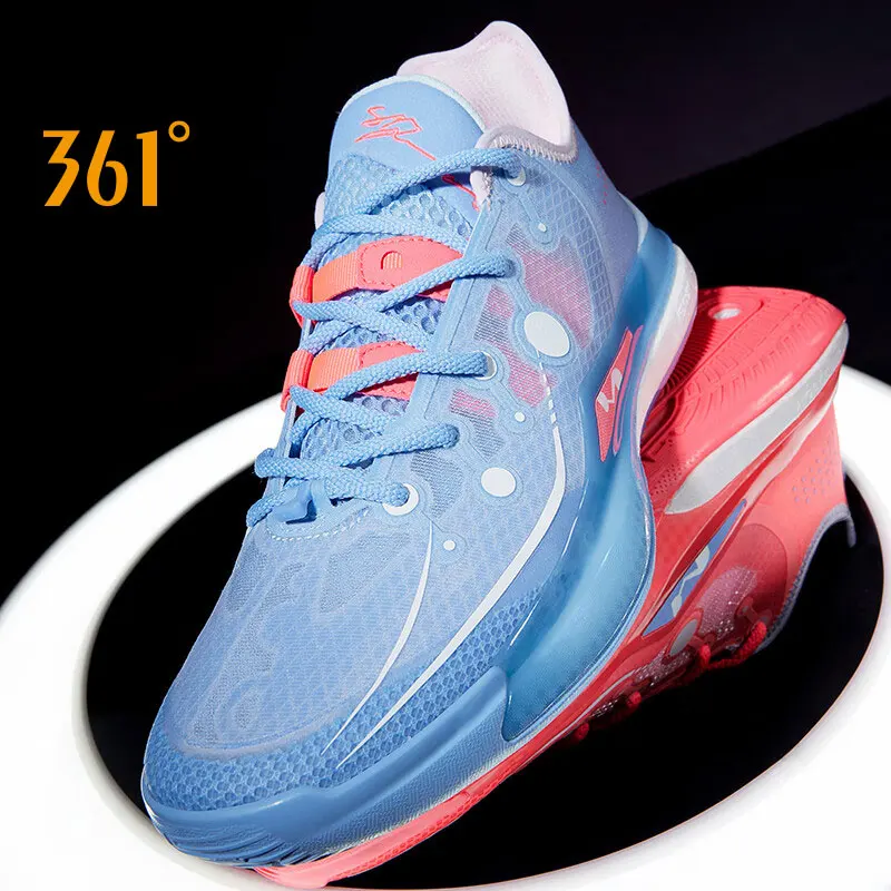 361 Degrees DVD2 SE Men Basketball Shoes Lightweight Shock-resistant Supportive Breathable Cushioning Male Sneakers 672431117