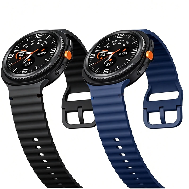 Band For Samsung Galaxy Watch 9 8 Strap 44mm 40mm Accessories Replacement Sport SiliconeBracelet Correa Galaxy Watch 8 Classic