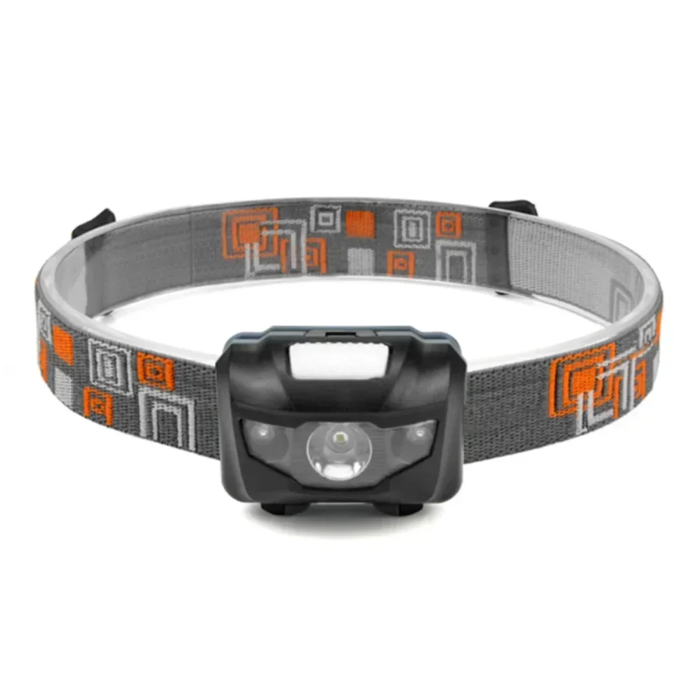 Imagem -04 - Farol 3led à Prova Dágua Super Brilhante Modos Pesca Acampamento Branco e Vermelho Fonte de Luz Dupla Alto Baixo Dois Vermelho Led