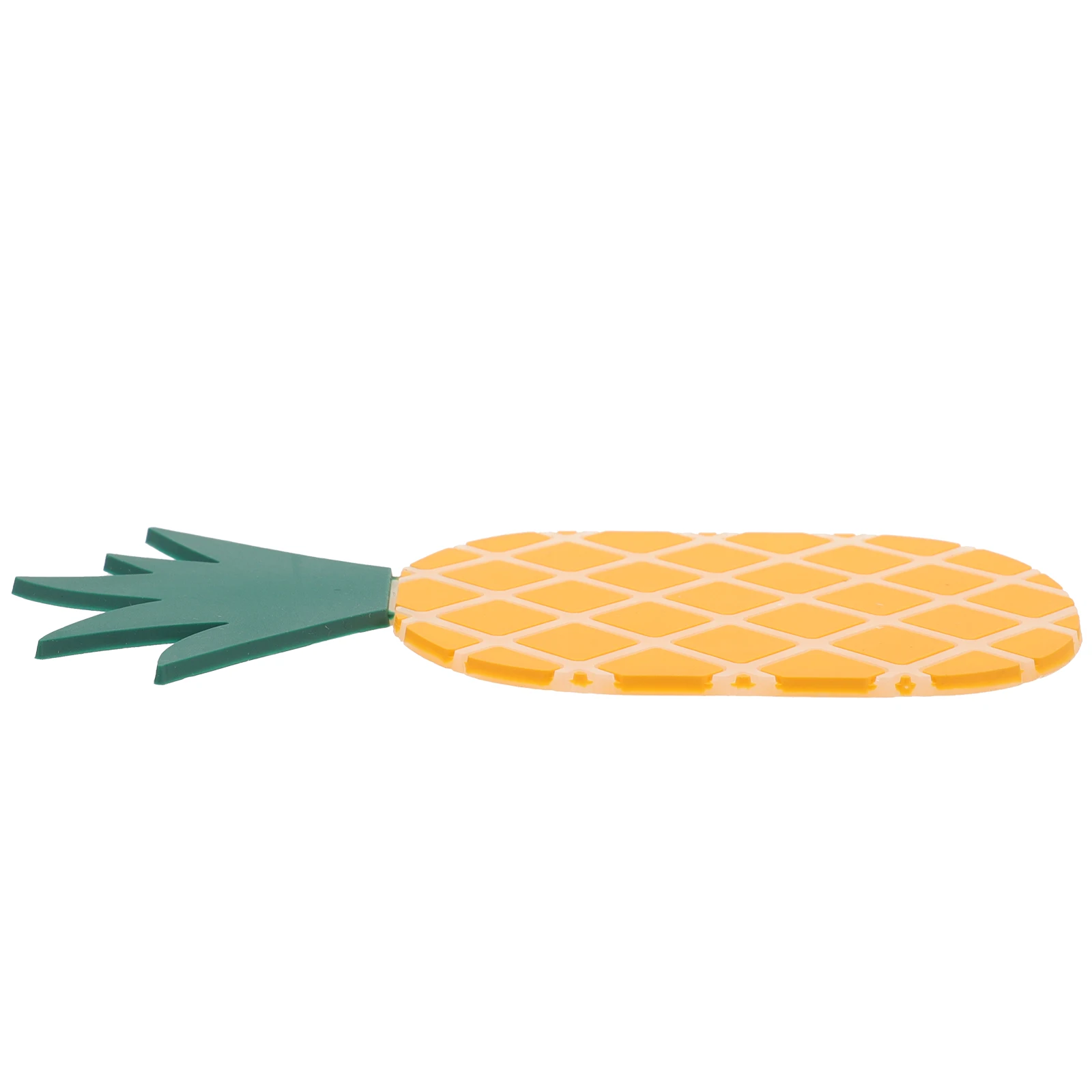 

Pineapple Silicone Heat Resistant Nonslip Desk Cup Pad for Drink Accessories Outdoor Coasters Bright Decor