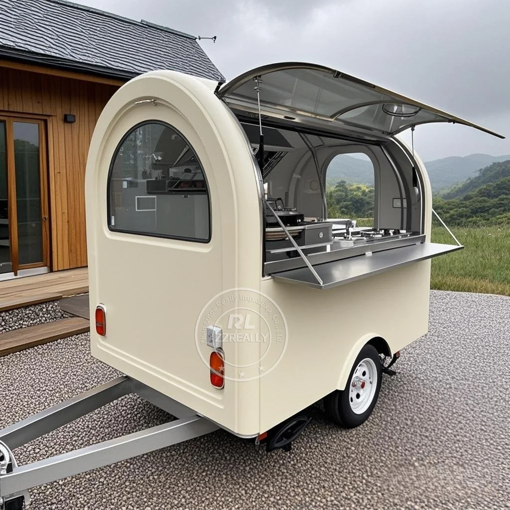 

New Best Sale Outdoor Mobile Kitchen Food Trailer Food Truck Fully Equipped Supplies Factory In China