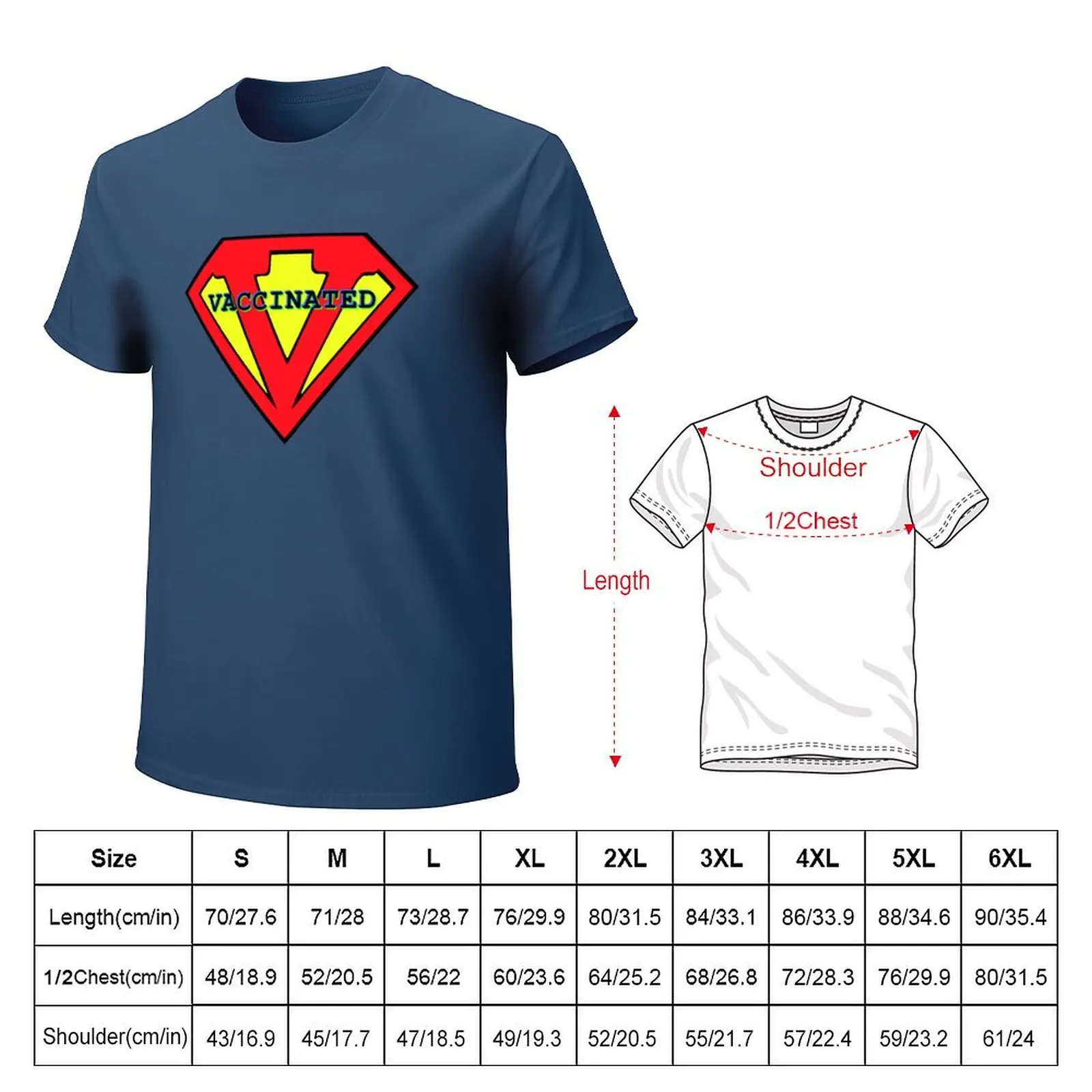 Vaccinated T-Shirt tees cute tops oversizeds men t shirts