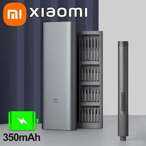 Xiaomi Mijia 전기 정밀 드라이버 마그네틱 키트 24 PCS 나사 헤드 전동 공구 세트 스마트 홈 PC 전화 수리 Best5