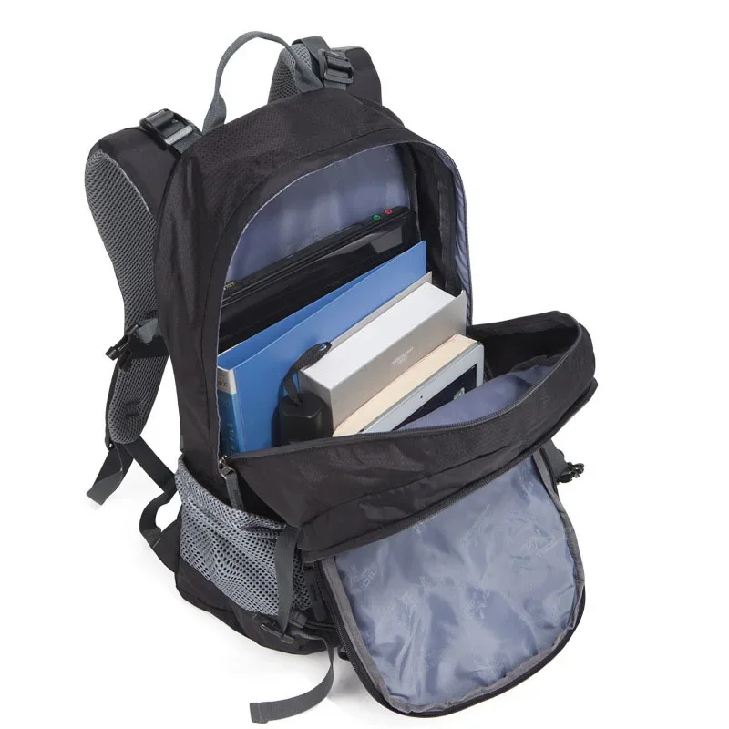 

Waterproof Nylon Outdoor Hiking Backpack Leisure Sports Fashion Design Travel Backpack Durable Rucksack for Adventures ,