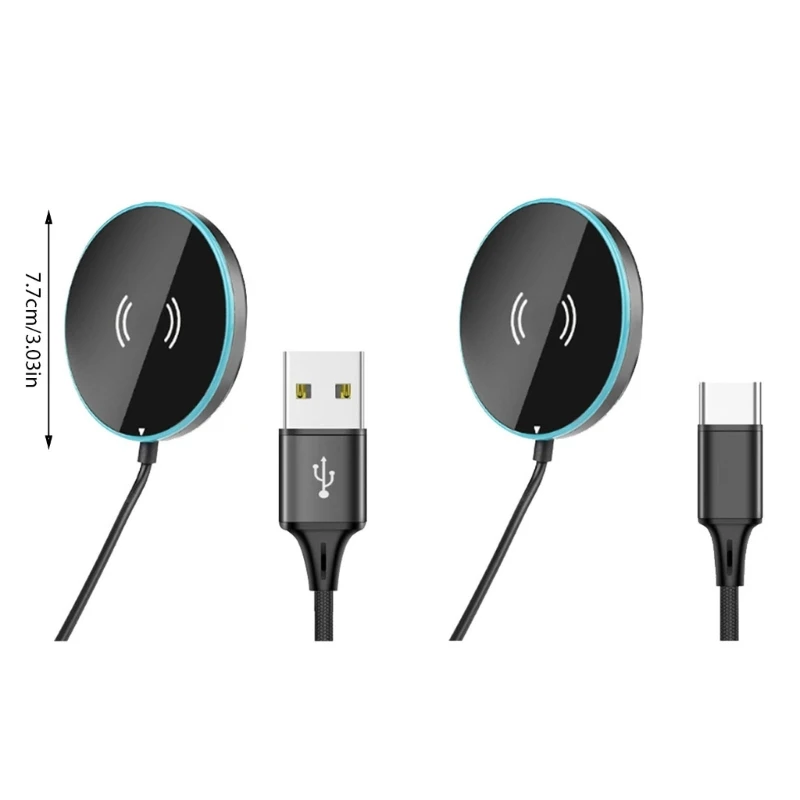 15W Quick Wireless Car Zinc Alloy Body 15W Wireless Car Easy Installation