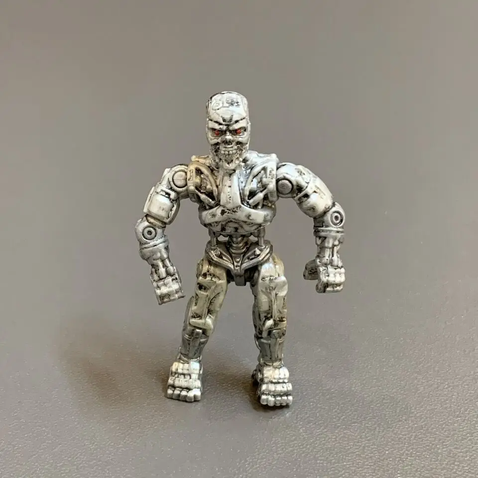 Figura de acción Mega Construx Heroes Series 4 Terminator T-800 GCL95 Juguete coleccionable