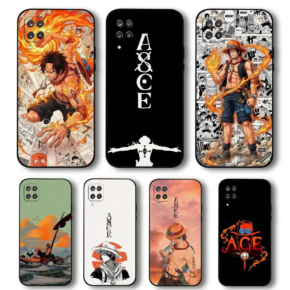O-one Piece A-ace Phone Case For Samsung Galaxy S21 S22 S23 S24ULTRA S25ULTRA FE Ultra Plus5G A52S S26 Soft Cover