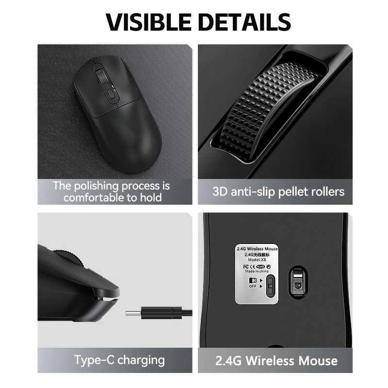 Wireless Gaming Mouse 6